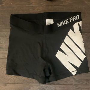 Nike Pro Spandex Shorts. Size S